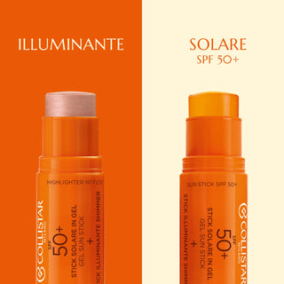 COLLISTAR - SOLARI - STICK ILLUMINANTE + STICK SOLARE IN GEL SPF50+