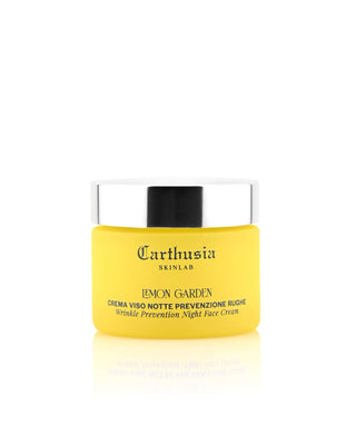 CARTHUSIA - SKINLAB - LEMON GARDEN - CREMA VISO NOTTE PREVENZIONE RUGHE